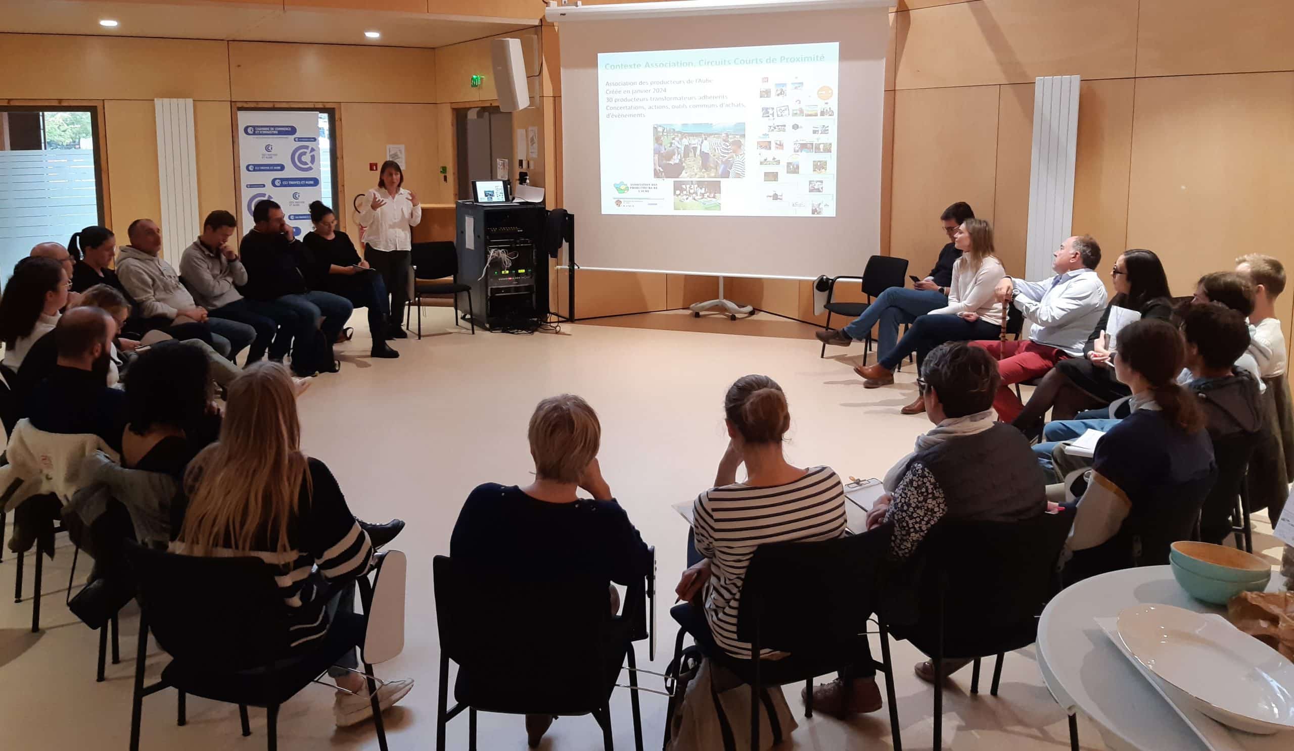 Première rencontre entre producteurs et restaurateurs aubois