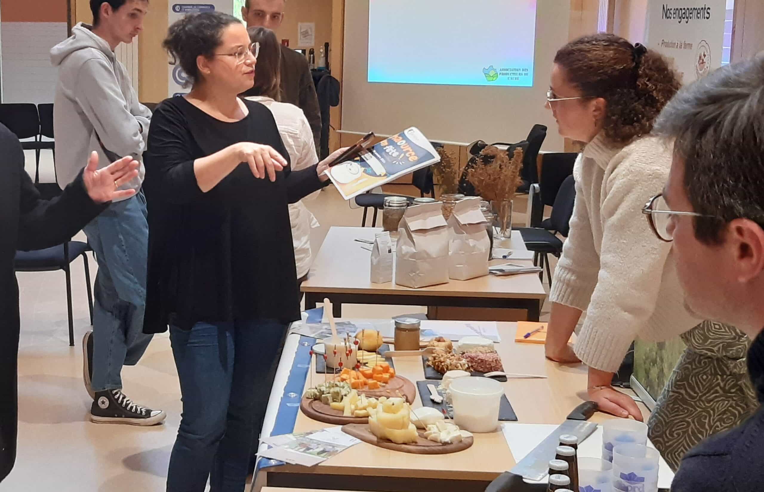Première rencontre entre producteurs et restaurateurs aubois